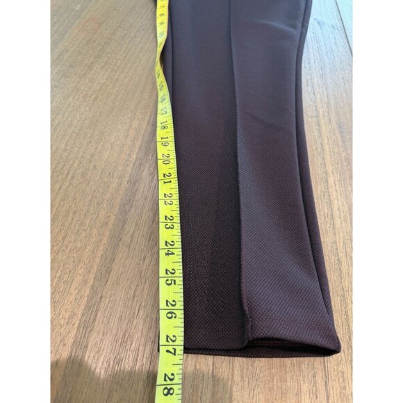 Women's Nine West Burgundy Leggings, size XXL - Picture 11 of 13